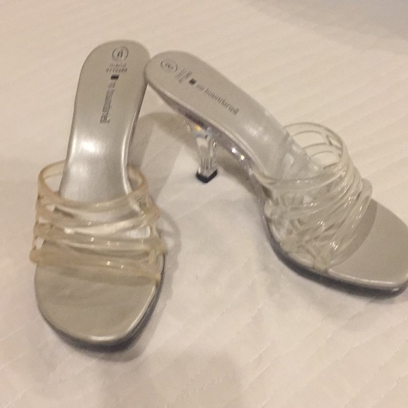 clear light up heels